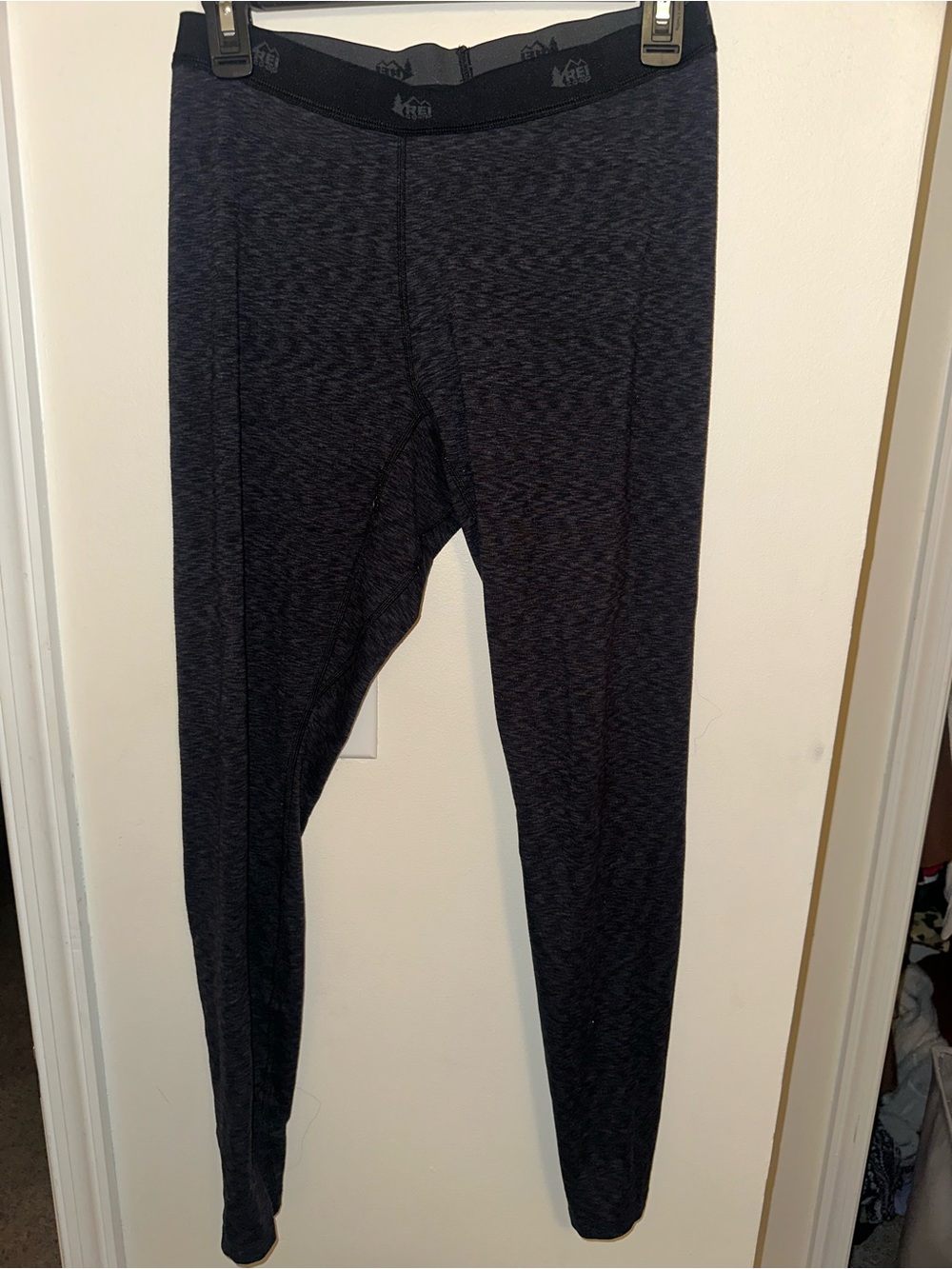REI Women's Dark Heather Black Performance Leggings